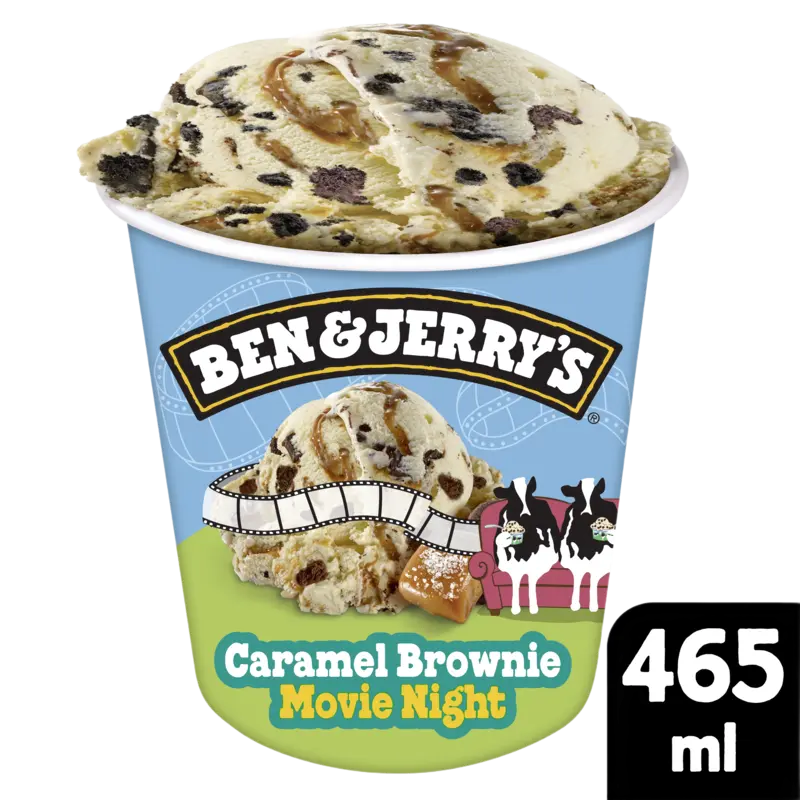 Ben & Jerry's Caramel brownie party