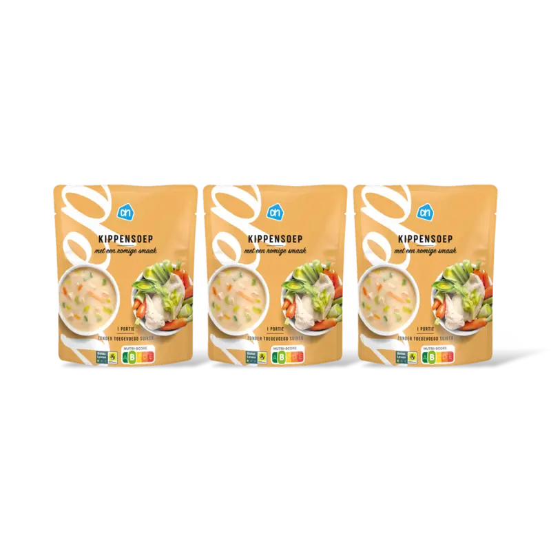 AH Romige kippensoep 3-pack