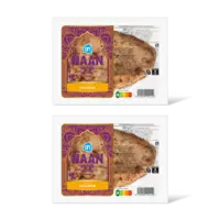 AH Mini naan brood volkoren 2-pack
