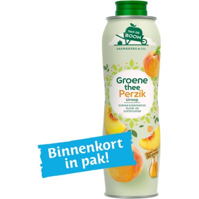 pdp-image-Van de Boom Groene thee perzik siroop
