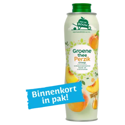 pdp-image-Van de Boom Groene thee perzik siroop