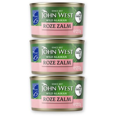 pdp-image-John West Wilde roze zalm 3-pack