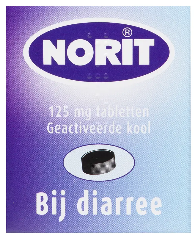 Tabletten diarreeremmers 125 mg