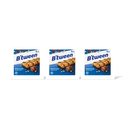 pdp-image-Hero B'tween mueslireep melkchocolade 3-pack