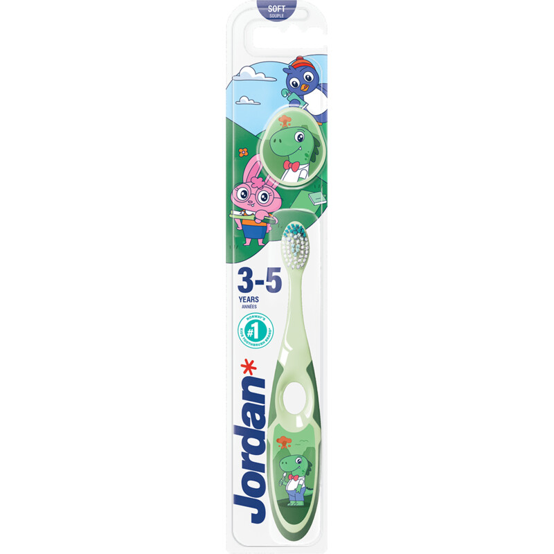 Jordan Step by step tandenborstel 3-5 jaar soft