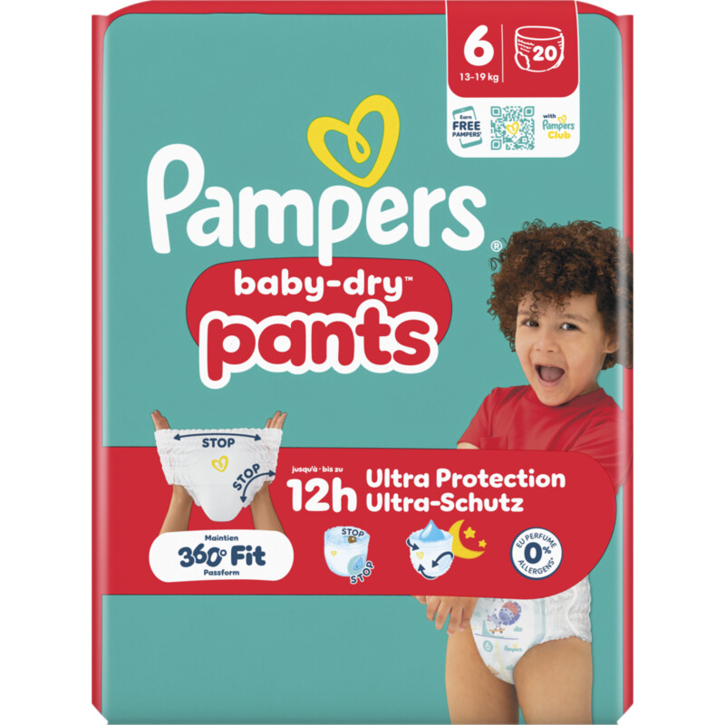 Pampers Baby-dry pants luierbroekje maat 6