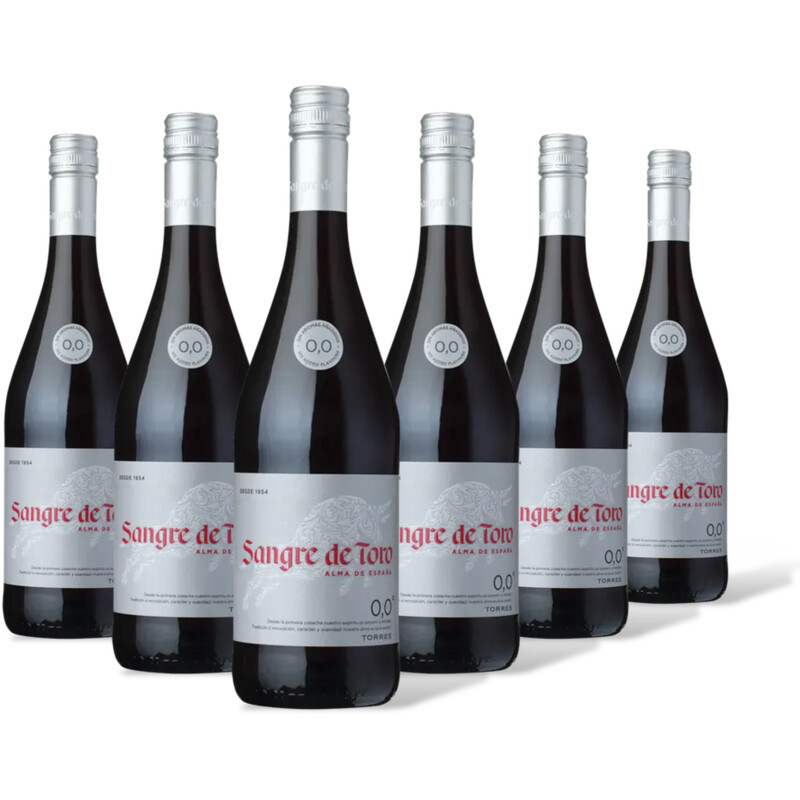 Sangre de Toro Rood alcoholvrij 6 flessen