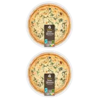 AH Quiche zalm spinazie 2-pack