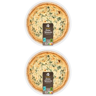 pdp-image-AH Quiche zalm spinazie 2-pack