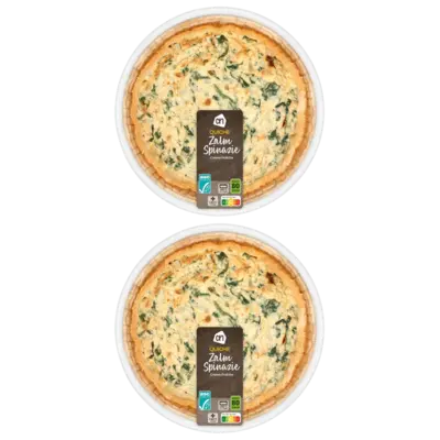 pdp-image-AH Quiche zalm spinazie 2-pack
