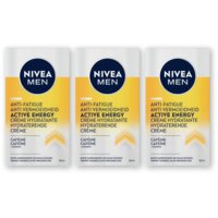 NIVEA Men active energy gezichtscreme 3-pack