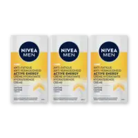NIVEA Men active energy gezichtscreme 3-pack