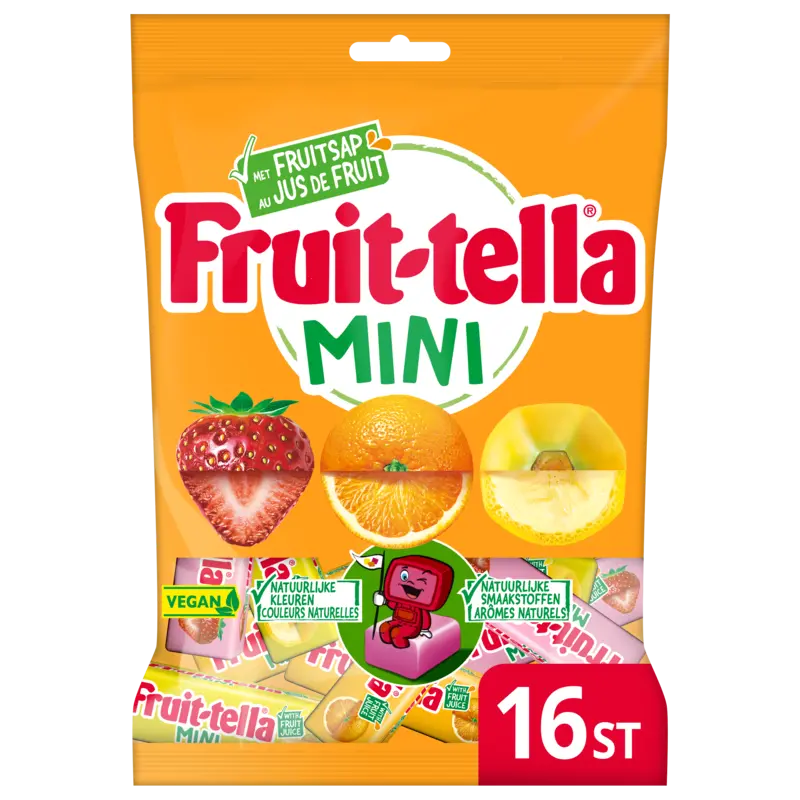 Fruittella Fruittella Mini uitdeelzak