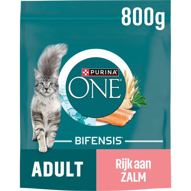 Purina ONE Adult rijk aan zalm