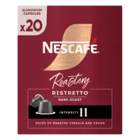 Nescafe Roastery ristretto dark capsules
