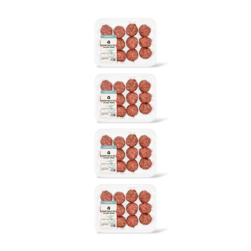 AH Gehaktballetjes Italiaans gekruid 4-pack
