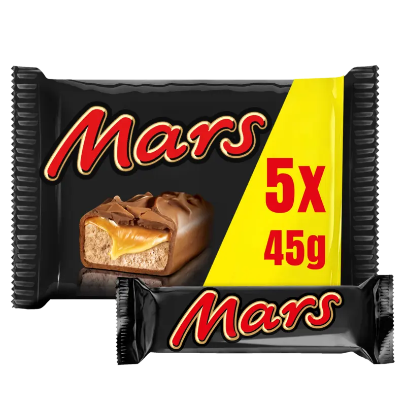 Melk chocolade karamel repen multipack
