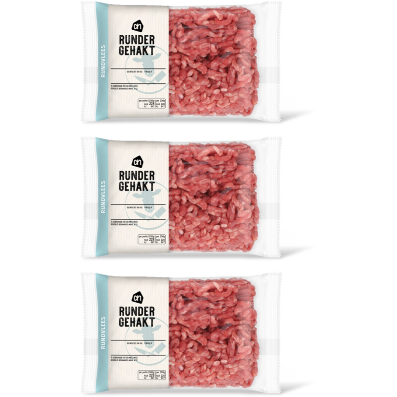 AH Rundergehakt 3-pack