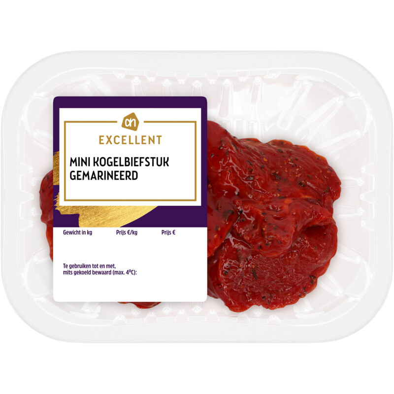 Een afbeelding van AH Excellent Mini kogelbiefstuk gemarineerd