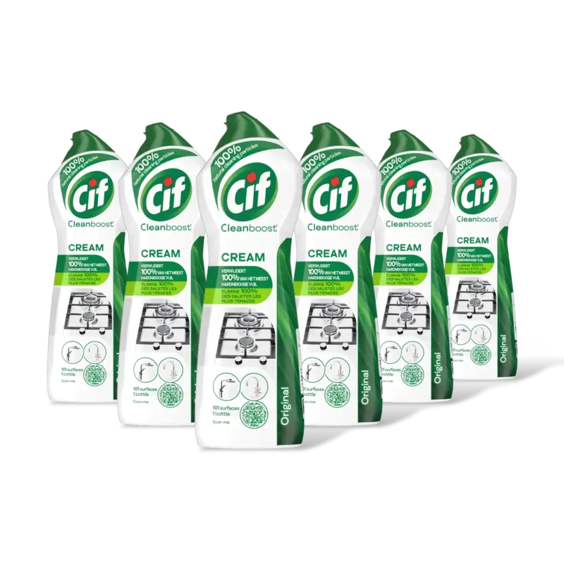 Cif Schuurmiddel original cream 6-pack