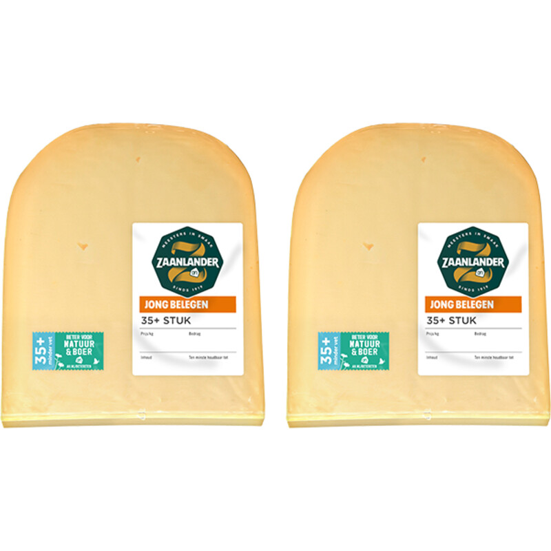 Een afbeelding van AH Zaanlander Jong belegen 35+ stuk 2-pack