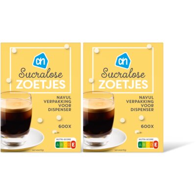 AH Sucralose zoetjes navul 2-pack