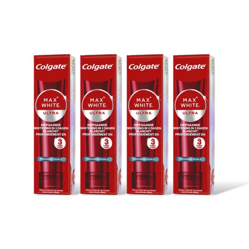 Colgate Max white ultra freshness pearls 4pack