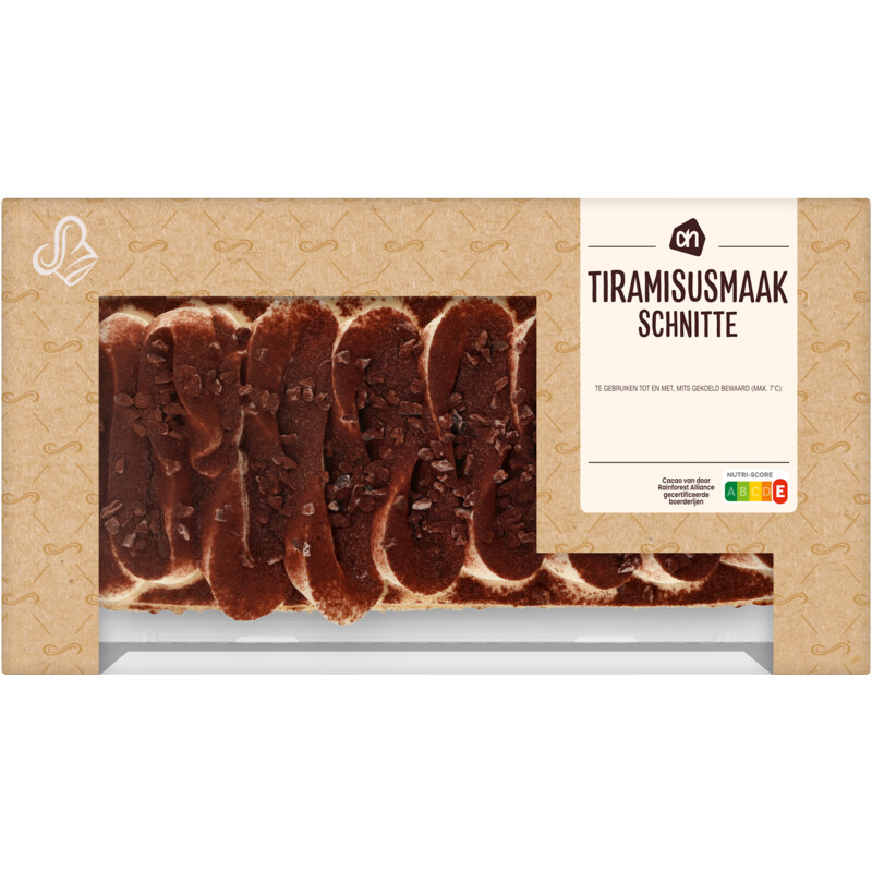 Een afbeelding van AH Tiramisu schnitte