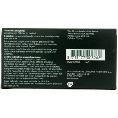 pdp-image-Excedrin Migraine tabletten