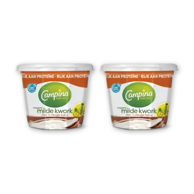 pdp-image-Campina Magere milde kwark kokos 2-pack