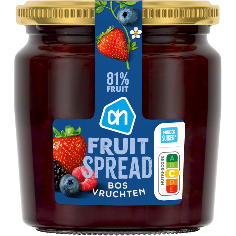 Een afbeelding van AH Fruitspread abrikoos
