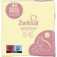 Zwitsal Baby sensitive billendoekjes 4-pack