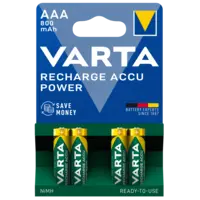 Varta AAA oplaadbare batterijen 800 mAh