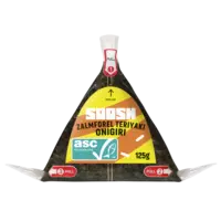 Soosh Zalmforel teriyaki onigiri