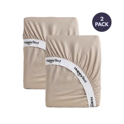 pdp-image-HappyBed 2 hoeslakens 160x200+35cm taupe