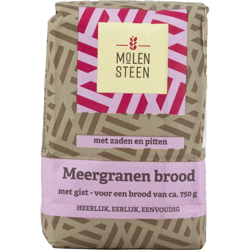 Een afbeelding van Molensteen Mix voor meergranen brood