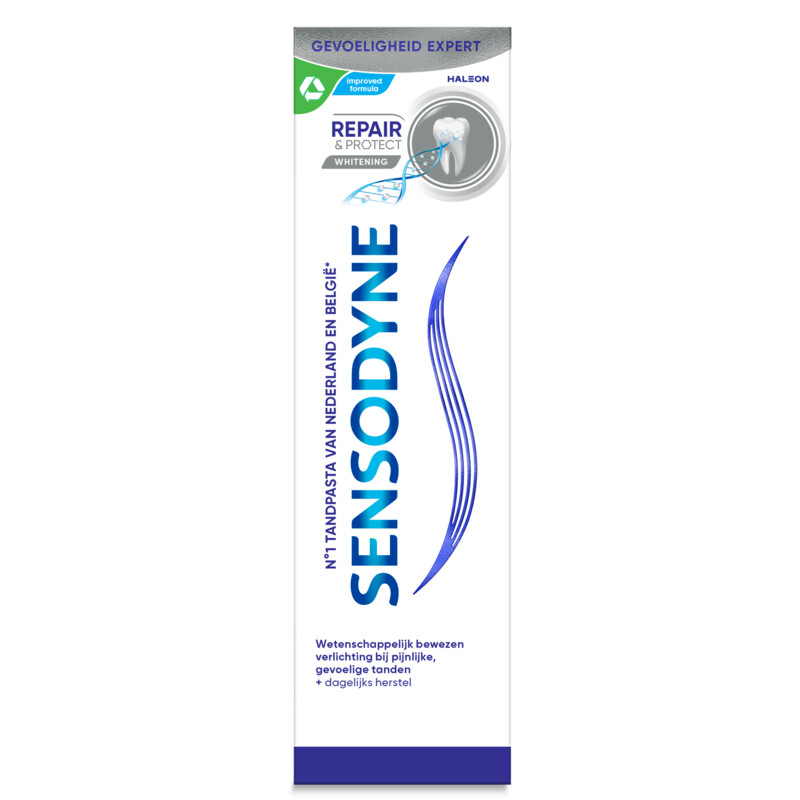 Een afbeelding van Sensodyne Repair & protect whitening tandpasta