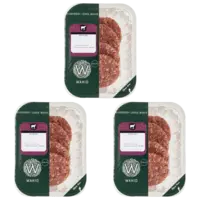 Wahid Hamburgers 3-pack