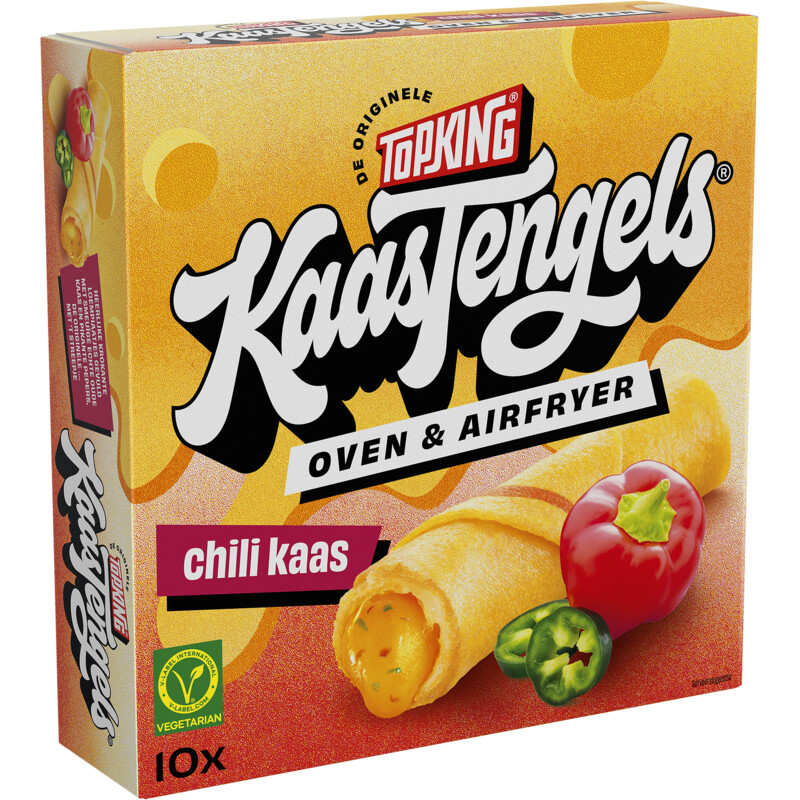 Een afbeelding van Topking KaasTengels oven & airfryer chili kaas