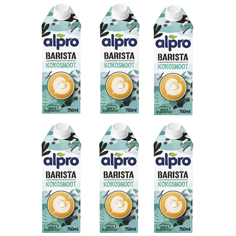 Barista kokosnoot 6-pack