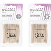 Een afbeelding van Care Tandenstokers dun 2-pack