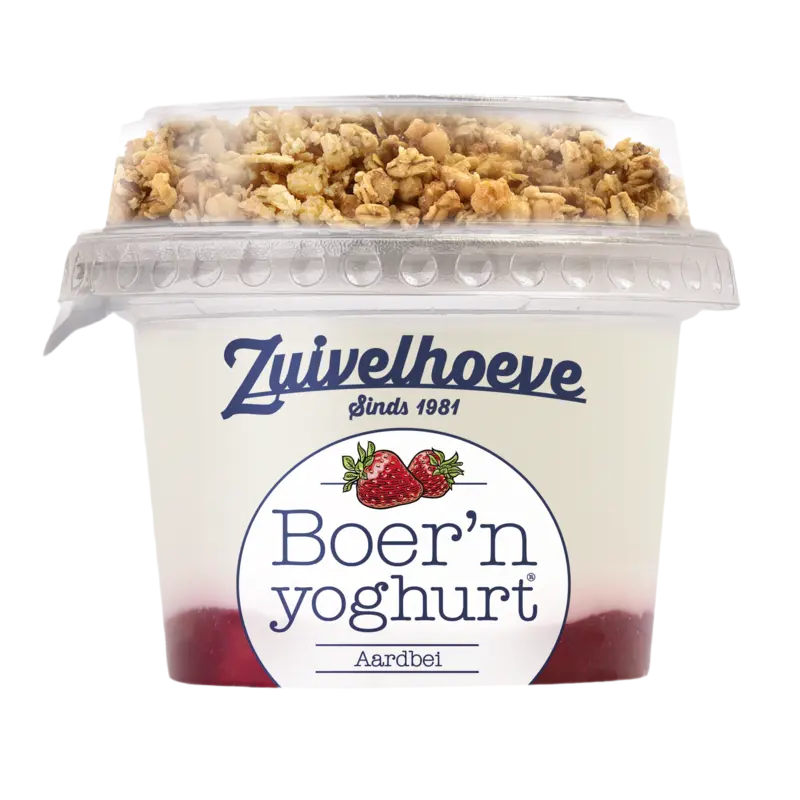 Boer'n yoghurt® Aardbei & Muesli