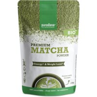Een afbeelding van Purasana Matcha premium poeder