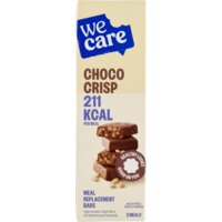 Een afbeelding van Wecare Meal replacement bars choco crisp