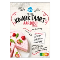 AH Mix voor kwarktaart aardbeien