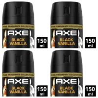 Axe Black vanilla 4-pack