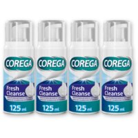 Corega Fresh cleanse mousse 4-pack