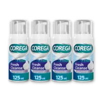 Corega Fresh cleanse mousse 4-pack