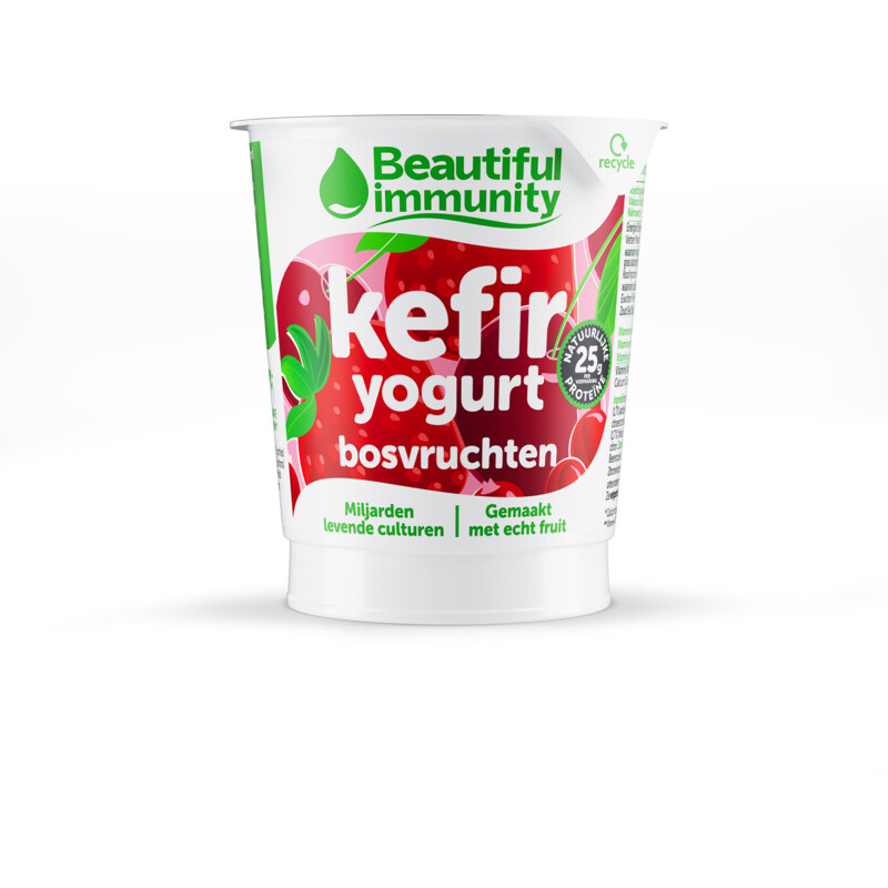 Een afbeelding van Beautiful Immunity Kefir bosvruchten