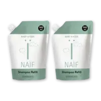 Naïf Baby&kids nourishing shampoo refill 2pk